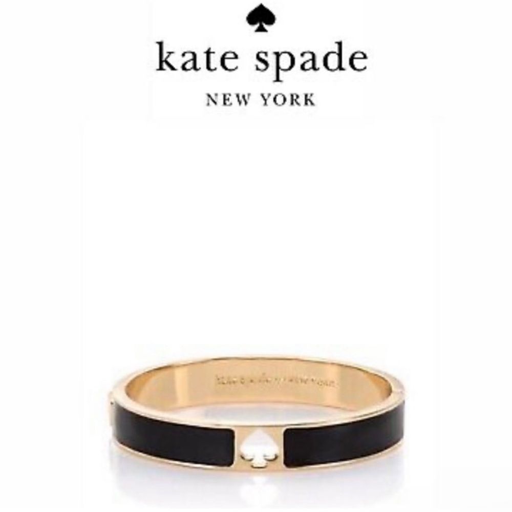 NWT Kate Spade Hole Punch Spade 10mm Spade Hinge Bangle